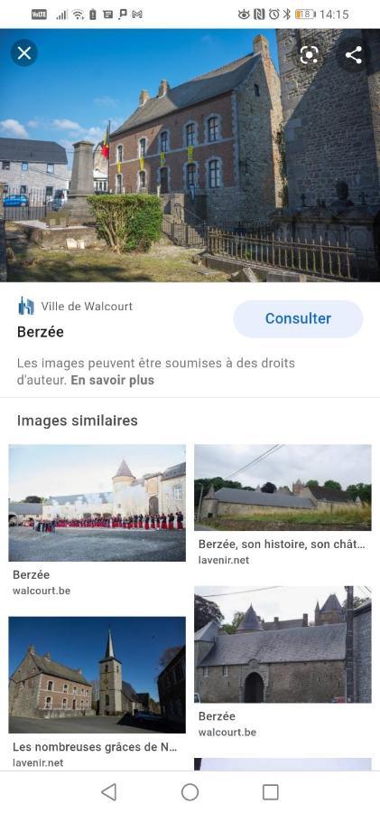 Maison D'Hote Les Notes Endormie Chambre Secrete Berzee Exterior foto