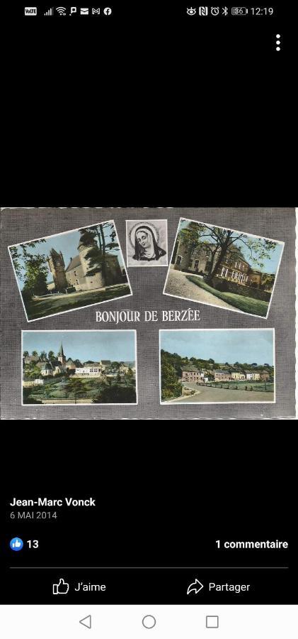 Maison D'Hote Les Notes Endormie Chambre Secrete Berzee Exterior foto