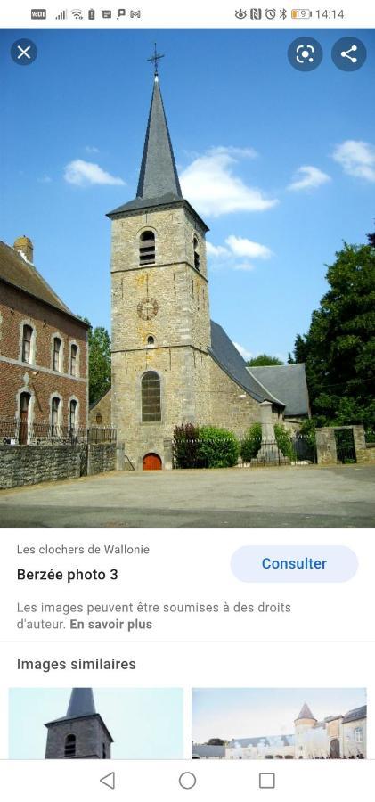 Maison D'Hote Les Notes Endormie Chambre Secrete Berzee Exterior foto